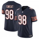 Chicago Bears #98 Montez Sweat Navy Limited Stitched Jersey
