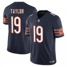 Chicago Bears #19 Tory Taylor Navy Limited Stitched Jersey