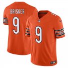 Chicago Bears #9 Jaquan Brisker Orange Limited Stitched Jersey