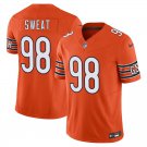 Chicago Bears #98 Montez Sweat Orange Limited Stitched Jersey