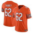 Chicago Bears #62 Joe Thuney Orange Limited Stitched Jersey