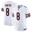 Chicago Bears #8 Cairo Santos White Limited Stitched Jersey