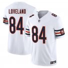 Chicago Bears #84 Colston Loveland White Limited Stitched Jersey