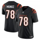 Cincinnati Bengals #78 Anthony Munoz Black Limited Stitched Jersey