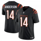 Cincinnati Bengals #14 Ken Anderson Black Limited Stitched Jersey