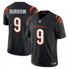Cincinnati Bengals #9 Joe Burrow Black Limited Stitched Jersey