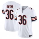 Chicago Bears #36 Jonathan Owens White Limited Stitched Jersey