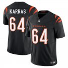 Cincinnati Bengals #64 Ted Karras Black Limited Stitched Jersey