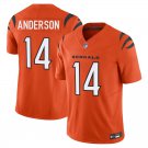 Cincinnati Bengals #14 Ken Anderson Orange Limited Stitched Jersey