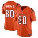 Cincinnati Bengals #80 Andrei Iosivas Orange Limited Stitched Jersey