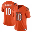 Cincinnati Bengals #10 Payton Thorne Orange Limited Stitched Jersey