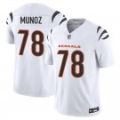 Cincinnati Bengals #78 Anthony Munoz White Limited Stitched Jersey