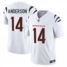 Cincinnati Bengals #14 Ken Anderson White Limited Stitched Jersey