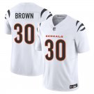 Cincinnati Bengals #30 Chase Brown White Limited Stitched Jersey