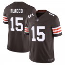 Cleveland Browns #15 Joe Flacco Brown Limited Stitched Jersey