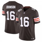 Cleveland Browns #16 Diontae Johnson Brown Limited Stitched Jersey
