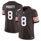 Cleveland Browns #8 Kenny Pickett Brown Limited Stitched Jersey