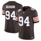 Cleveland Browns #94 Mason Graham Brown Limited Stitched Jersey