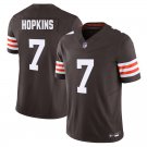 Cleveland Browns #7 Dustin Hopkins Brown Limited Stitched Jersey