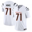 Cincinnati Bengals #71 Amarius Mims White Limited Stitched Jersey