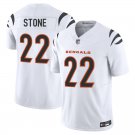 Cincinnati Bengals #22 Geno Stone White Limited Stitched Jersey