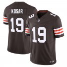 Cleveland Browns #19 Bernie Kosar Brown Limited Stitched Jersey