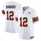 Cleveland Browns #12 Shedeur Sanders White 1946 Limited Stitched Jersey