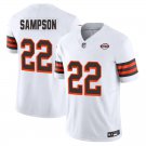 Cleveland Browns #22 Dylan Sampson White 1946 Limited Stitched Jersey
