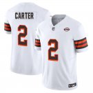 Cleveland Browns #2 DeAndre Carter White 1946 Limited Stitched Jersey