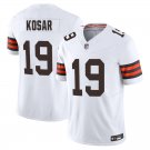 Cleveland Browns #19 Bernie Kosar White Limited Stitched Jersey