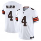 Cleveland Browns #4 Deshaun Watson White Limited Stitched Jersey