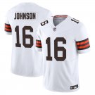Cleveland Browns #16 Diontae Johnson White Limited Stitched Jersey