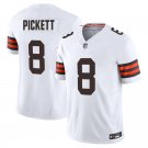 Cleveland Browns #8 Kenny Pickett White Limited Stitched Jersey