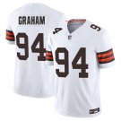 Cleveland Browns #94 Mason Graham White Limited Stitched Jersey