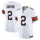 Cleveland Browns #2 DeAndre Carter White Limited Stitched Jersey