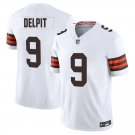 Cleveland Browns #9 Grant Delpit White Limited Stitched Jersey