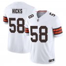 Cleveland Browns #58 Jordan Hicks White Limited Stitched Jersey