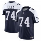 Dallas Cowboys #74 Bob Lilly Navy Alternate Limited Stitched Jersey