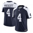 Dallas Cowboys #4 Dak Prescott Navy Alternate Limited Stitched Jersey