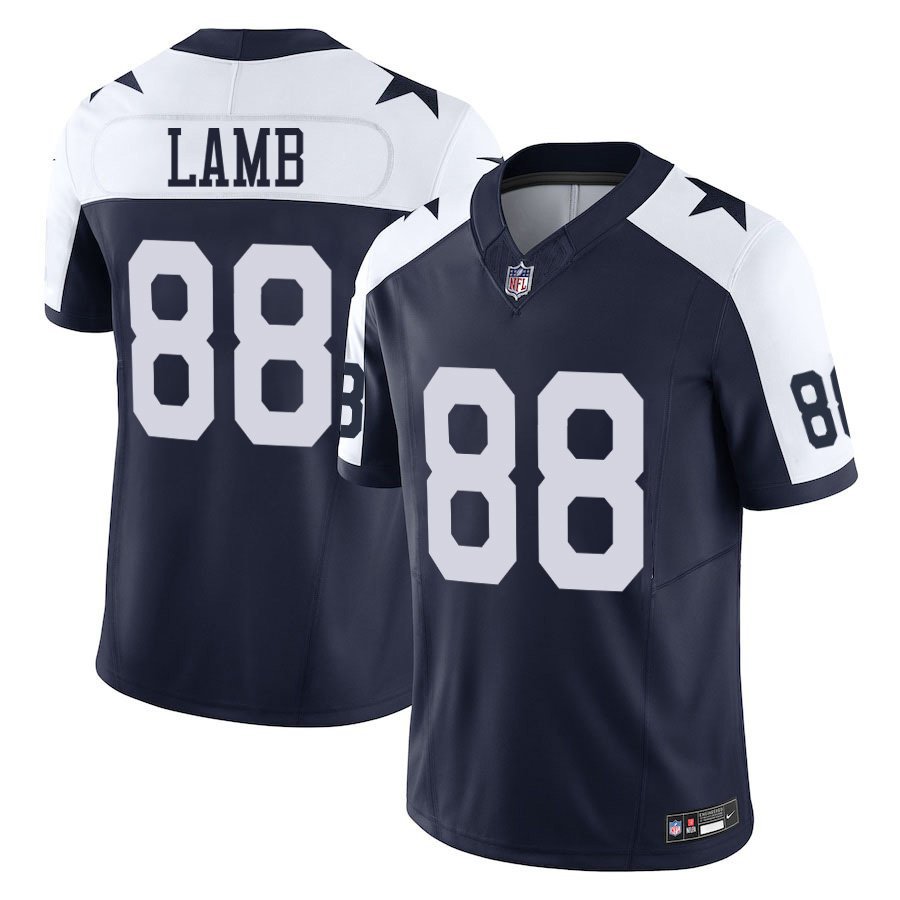 Dallas Cowboys #88 CeeDee Lamb Navy Alternate Limited Stitched Jersey