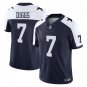 Dallas Cowboys #7 Trevon Diggs Navy Alternate Limited Stitched Jersey