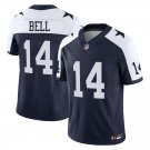 Dallas Cowboys #14 Markquese Bell Navy Alternate Limited Stitched Jersey