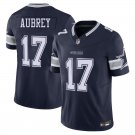 Dallas Cowboys #17 Brandon Aubrey Navy Limited Stitched Jersey