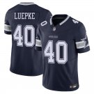 Dallas Cowboys #40 Hunter Luepke Navy Limited Stitched Jersey