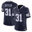 Dallas Cowboys #31 Josh Butler Navy Limited Stitched Jersey