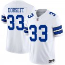Dallas Cowboys #33 Tony Dorsett White Limited Stitched Jersey