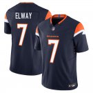 Denver Broncos #7 John Albert Elway Jr Navy Limited Stitched Jersey