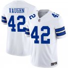 Dallas Cowboys #42 Deuce Vaughn White Limited Stitched Jersey