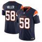 Denver Broncos #58 Von Miller Navy Limited Stitched Jersey