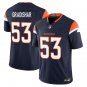 Denver Broncos #53 Randy Gradishar Navy Limited Stitched Jersey